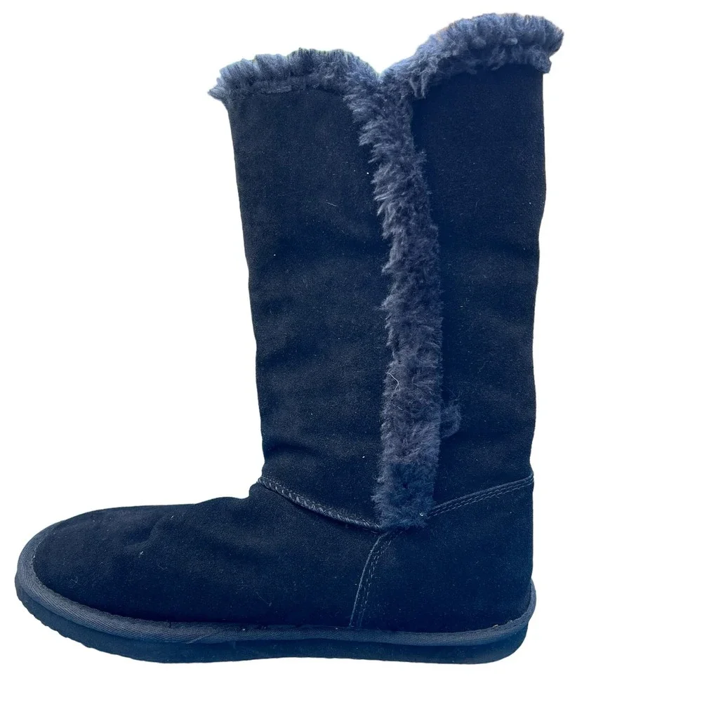 Canyon River Blues Women’s Black Suede & Faux Sherpa Boot 9